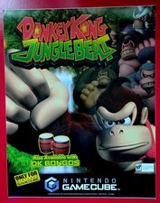Usado, Raro 2005 Nintendo GameCube Donkey Kong Jungle Beat Static Cling 22x28", não usado comprar usado Usado, Raro 2005 Nintendo GameCube Donkey Kong Jungle Beat Static Cling 22x28", não usado comprar usado  Enviando para Brazil