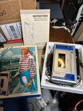 RARO VINTAGE UNISEF AM/FM Rádio Estéreo Leitor de Cassete Modelo TU-7 LEIA! comprar usado  Enviando para Brazil