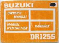 Suzuki dr125s original for sale  LEICESTER