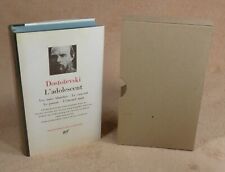 Pleiade dostoievski adolescent d'occasion  Beaurieux