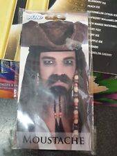 Black pirate moustache for sale  EDINBURGH