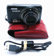 Câmera Digital Compacta Olympus VR-310 14.0MP Estojo Carregador Cabo de Carregamento Bateria comprar usado  Enviando para Brazil