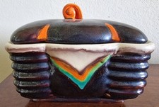Art deco deckeldose gebraucht kaufen  Dietramszell