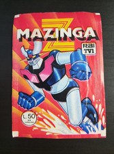 Bustina figurine mazinga usato  Roma