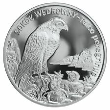 20 zl - Animals of the World: European Peregrine Falcon - 2008 comprar usado  Enviando para Brazil