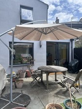 Cantilevered garden umbrella for sale  LONDON