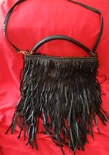 Black fringed western for sale  BRIGHTON