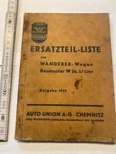 Ersatzteil liste zum gebraucht kaufen  Sulingen