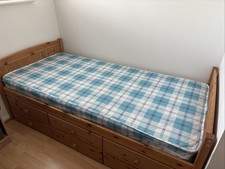 Single pine trundle for sale  SOUTHEND-ON-SEA