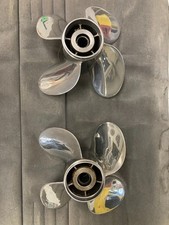 Hélices de popa Suzuki - PowerTech par de aço inoxidável contra-rotativo comprar usado Hélices de popa Suzuki - PowerTech par de aço inoxidável contra-rotativo comprar usado  Enviando para Brazil