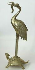 Brass crane bird for sale  Elk Grove
