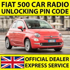 ✅CÓDIGO PIN DE DESBLOQUEIO DE NAVEGAÇÃO POR RÁDIO FIAT 500 PARA TODOS OS MODELOS RÁPIDO E CONFIÁVEL✅ comprar usado  Enviando para Brazil