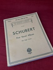 Schubert first vocal for sale  Clayton