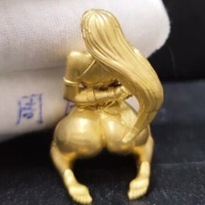 Chiny mosiężny ręczny odlew Bondage dziewczyna posąg dekoracja domu dekoracja ornament figurka na sprzedaż  Wysyłka do Poland