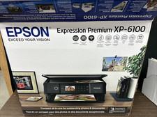 Usado, Impressora Jato de Tinta All-In-One Epson Expression Premium XP-6100 NOVA EM FOLHA na Caixa Aberta comprar usado  Enviando para Brazil