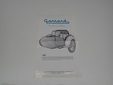 Garrard carrozzini sidecar usato  Bussoleno
