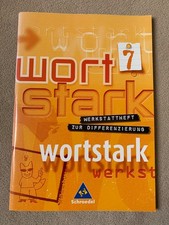 Wortstark werkstattheft arbeit gebraucht kaufen  Aachen