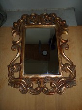 Miroir bois doré d'occasion  Saint-Vallier