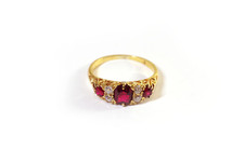 Ancienne bague jarretière d'occasion  Paris IV
