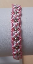 Makramee armband perlen gebraucht kaufen  Ilsenburg (Harz)
