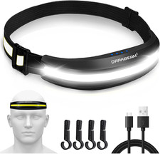 Torcia frontale led usato  Roma