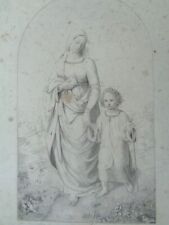 Grande gravure religieuse d'occasion  Douarnenez