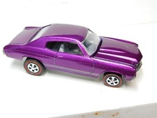 70 Chevelle Hot Wheels prateleira superior Redline conversão Spectraflame roxo, usado comprar usado  Enviando para Brazil