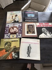 Louis Armstrong LP Lot (7x) – Early Decca, Columbia, Verve Titles Jazz Vinyl comprar usado  Enviando para Brazil