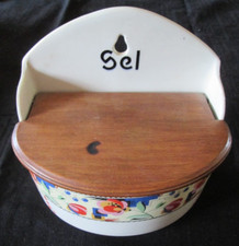 Boite sel céramique d'occasion Boite sel céramique d'occasion  Paray-le-Monial