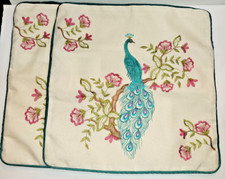 Pair beautiful embroidered for sale  Kaufman