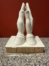 Ceramic praying hands for sale  Leesburg