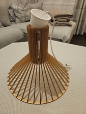 Holz designer lampenschirm gebraucht kaufen  Poppenhausen