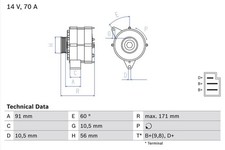 Lichtmaschine generator merced gebraucht kaufen  Bautzen