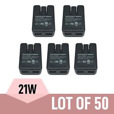 LOTE DE 50 carregadores de parede USB genuínos 21W Scosche USBH202 2 portas 5V 2100mA x2 comprar usado  Enviando para Brazil