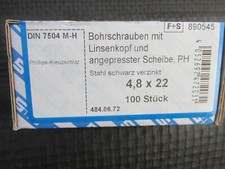 Bohrschrauben 100stück 8x28mm gebraucht kaufen  Lotte