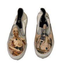 Sapato Sperry Star Wars Masculino Tamanho 8.5M Cloud R2-D2 3-CPO Droids Lona Slip On comprar usado  Enviando para Brazil