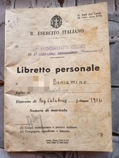 Libretto personale ww2 usato Libretto personale ww2 usato  Sant Anastasia