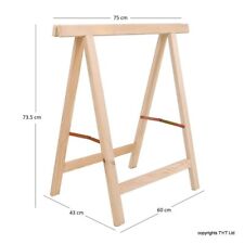 Wooden folding trestles for sale  NEWARK