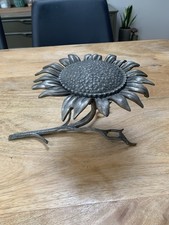 Old pewter sunflower for sale  YORK