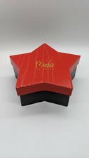 Recipiente decorativo Mackie Bob Mackie fragrância vermelho estrela caixa lembrança salão comprar usado  Enviando para Brazil