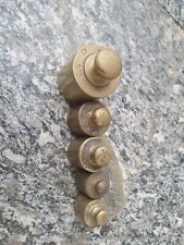 Pesi ottone bilancia usato  Vaprio d'Agogna