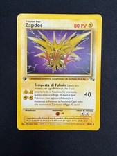 Pokemon zapdos fossil usato  Calolziocorte