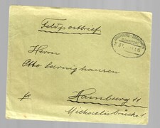 Feldpostbrief bahnpoststempel  gebraucht kaufen  Köngen