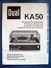 Dual ka50 bedienungsanleitung gebraucht kaufen  Sigmarszell