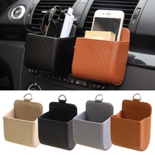 Usado, Acessórios para carro bolsa de armazenamento suporte para telefone organizador de ventilação automática suporte para caixa comprar usado  Enviando para Brazil