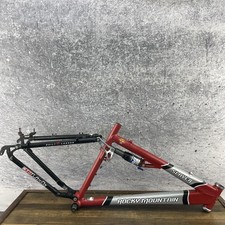 Quadro de bicicleta vintage Rocky Mountain Slayer 18" suspensão média 3D anos 90 MTB Fox, usado comprar usado  Enviando para Brazil