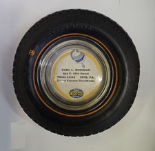 Cinzeiro promocional publicidade Cooper pneu de borracha Hoffman Erie PA comprar usado  Enviando para Brazil