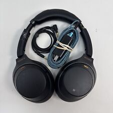 Fone de Ouvido Over Ear Sem Fio Sony WH1000XM3 Cancelamento de Ruído Preto comprar usado  Enviando para Brazil