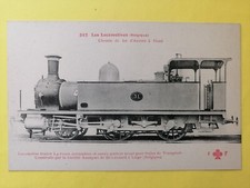 Old postcard locomotive d'occasion  Expédié en Belgium