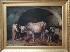 Filippo palizzi olio usato  Montenero di Bisaccia
